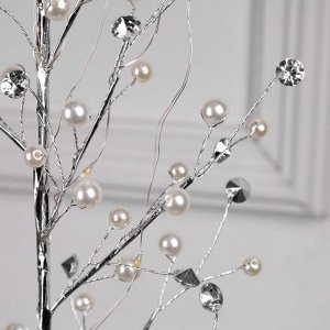 Фигура светодиодная «Капли росы» 55?30x3 см, 20 LED, батарейки CR2032?2 (в комплекте), свечение тёплое белое