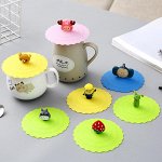 Крышка силиконовая непроливайка для кружки,1 шт.