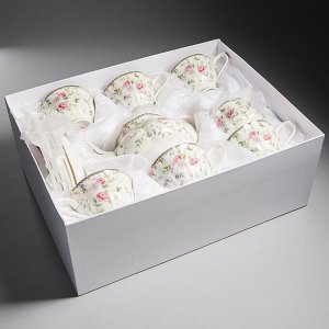 Набор чайный 14 предметов МХ006P/14 "Изабелла" в подарочной коробке