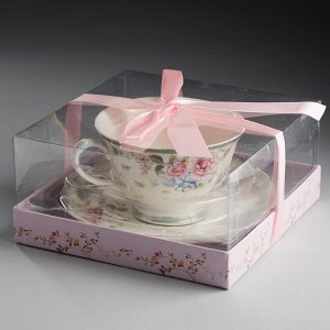 Набор чайный 2 предмета Ф2-023Р/1 "Сеньорита" в подарочной коробке