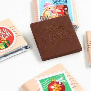 Шоколад мини молочный «Почта», 5 гр х 4 шт