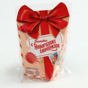 Шоколад мини молочный «Почта», 5 гр х 4 шт