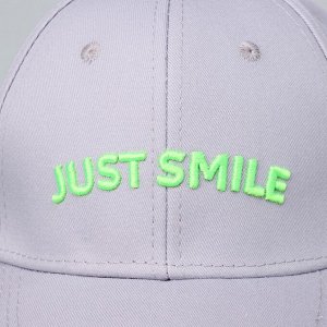 Кепка детская Just smile, серая, р-р 52-54, 5-7 лет