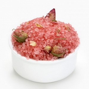 Соль для ванны с бутонами розы ЧИСТОЕ СЧАСТЬЕ, 150 г, Новый Год