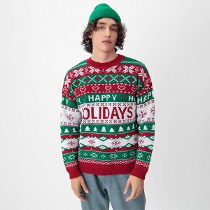 Джемпер вязаный новогодний KAFTAN Holidays размер