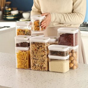 Контейнер для хранения продуктов 1000 мл с вакуумной крышкой