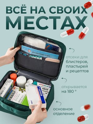 Аптечка домашняя, дорожная, органайзер для лекарств