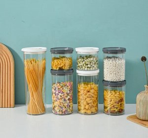 Банка для хранения продуктов 1000 мл с вакуумной крышкой