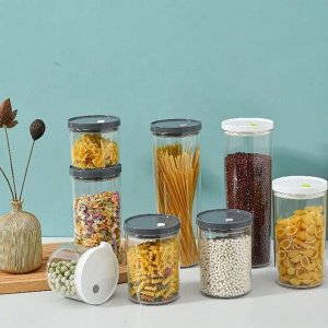 Банка для хранения продуктов 650 мл с вакуумной крышкой
