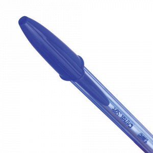 Ручка шариковая масляная BIC "Cristal Soft", СИНЯЯ, корпус т