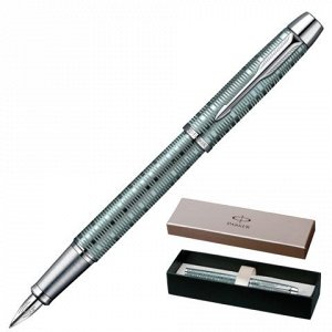 Ручка перьевая PARKER IM Premium Vacumatic Emerald Pearl CT