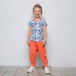 Бриджи для девочки, персиковый