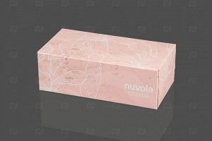 Салфетки бумажные в коробке 2сл 200шт Nuvola Design Pink