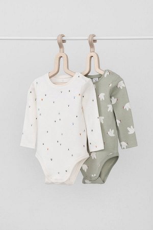 Полукомбинезон(Осень-Зима)+baby (почтовый голубь, деревья в снегу)