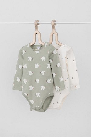 Полукомбинезон(Осень-Зима)+baby (почтовый голубь, деревья в снегу)