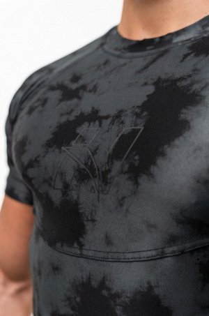 Мужская футболка NEBBIA Camouflage Kompression T-Shirt FUNCTION (чёрный)(340)
