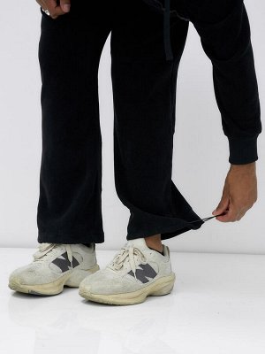Спортивный костюм мужской демисезонный на флисе черного цвета 328Ch