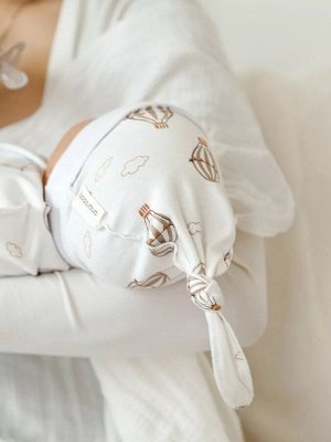Пеленка (кокон на молнии) с шапочкой Amarobaby (Soft Hugs)  Воздушные шары