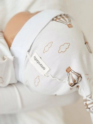 Пеленка (кокон на молнии) с шапочкой Amarobaby (Soft Hugs)  Воздушные шары