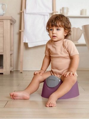 Горшок детский AMAROBABY Bonny, фиолетовый