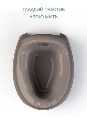Горшок детский AMAROBABY Elect, серый