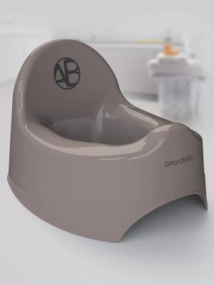 Горшок детский AMAROBABY Elect, серый