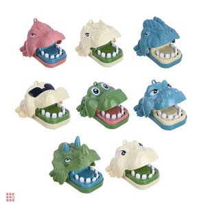 ИГРОЛЕНД Мини игра "Веселые зубастики" ,8,5х6х6см, 8 дизайнов