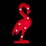 Ночник пластик от батареек 2АА &quot;Фламинго&quot; 29,8х12х2,8 см
