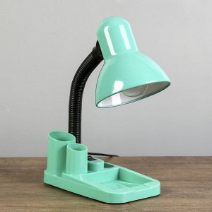 Лампа настольная «Мудрец» Е27 40W, 220 В зеленый 18x11.5x33 см