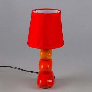 Светильник "Желание" красно-оранжевый 1x25W E14 12,5x19,5x31 см