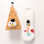 Флисовые новогодние носки