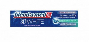 BLEND_A_MED Зубная паста 3D White Нежная мята, 75мл
