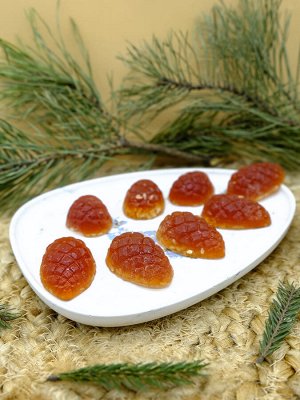 МАРМЕЛАД СОСНОВЫЙ БЕЗ САХАРА (250 гр): с КУНЖУТОМ (фп/шубер)