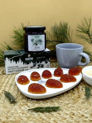МАРМЕЛАД СОСНОВЫЙ БЕЗ САХАРА (250 гр): с КУНЖУТОМ (фп/шубер)