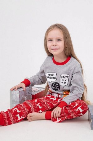 Детская новогодняя пижама Happyfox