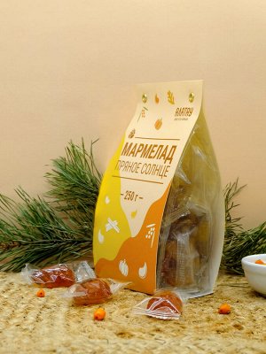 МАРМЕЛАД (250 гр): "ПРЯНОЕ СОЛНЦЕ", (ф/п, шубер)