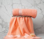 Полотенце  Махра 390 г/м2, Персик
