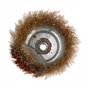 УЦЕНКА Щетка металлическая для УШМ ЛОМ, "чашка", М14, 125 мм