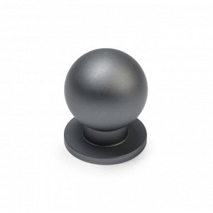 Ручка кнопка CAPPIO RK146, d=25 мм, цвет графит