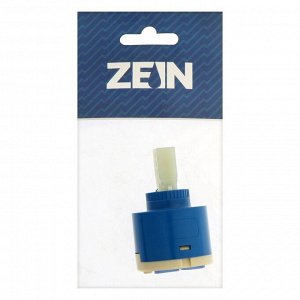 Картридж для смесителя ZEIN, d=40 мм, механизм керамика, корпус пластик, 1 шт.