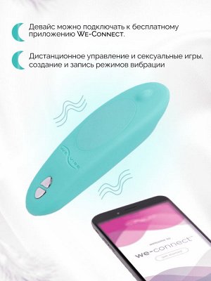 Вибратор в трусики We-Vibe Moxie+ мятный