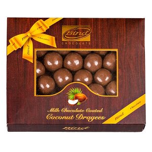 конфеты BIND CHOCOLATE Coconut Dragees 100 г 1/12