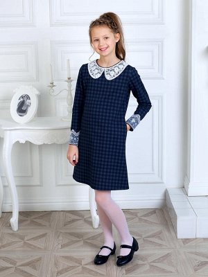 Школьное платье "Анастасия",серый