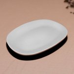 &quot;Classic Square&quot; Тарелка овальная 22,5х16,5см