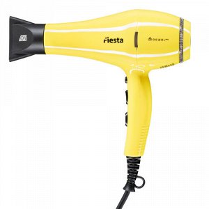 Фен DEWAL FIESTA, манго, 2600Вт, ионизация, светодиод, 2нас+1дифф+ 2фильтра, провод 3м
