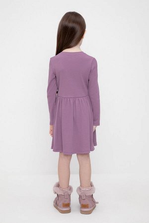Платье(Осень-Зима)+girls (насыщенный виноград к525)