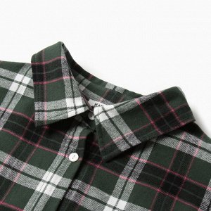 Пижама женская (рубашка и шорты) KAFTAN размер, зелёный