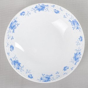 Тарелка суповая 330 мл &quot;Соната. Кантри&quot;, синие цветы