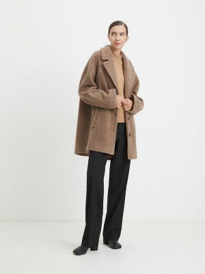 Женское полупальто тедди MAISON DAVID ROZALI_TEDDY