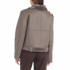 Женская дубленка ladies zip coat